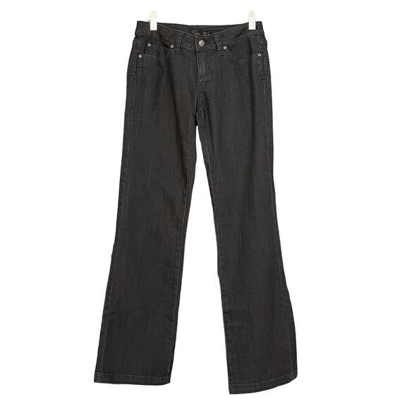 Prana Denim - Prana Black Skinny Denim Jeans Short Inseam 0/25